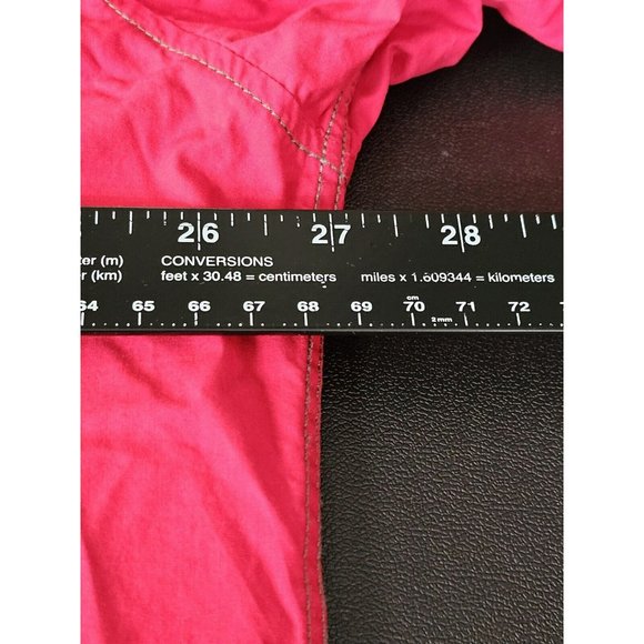 TMT Shirt Men 3XL Red Button Up Long Sleeve Embroidered Logo Knit VTG Flip Cuffs - Picture 10 of 12